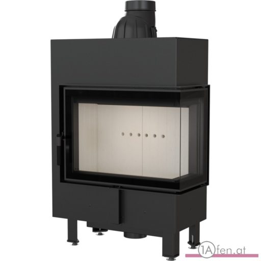 Kratki lucy 12 slim  kamineinsatz mit rechte eckscheibe/ 8kw