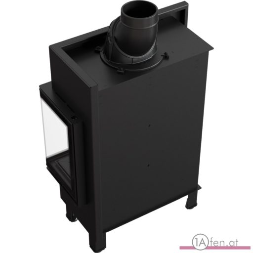 Kratki lucy 12 slim  kamineinsatz mit rechte eckscheibe/ 8kw