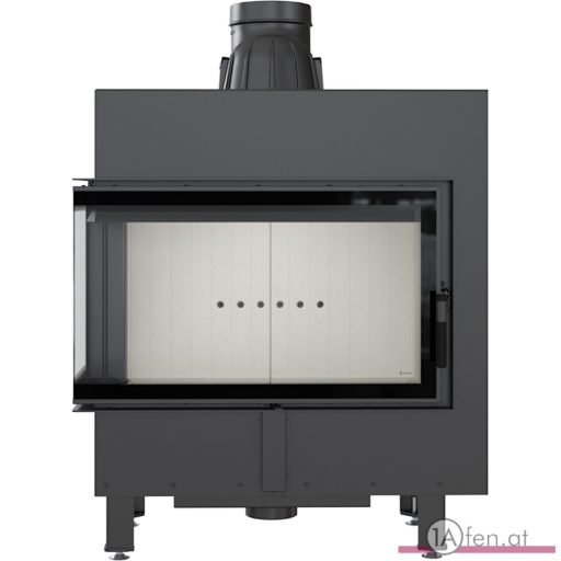 Kratki lucy 14  kamineinsatz mit linke eckscheibe/ 14kw