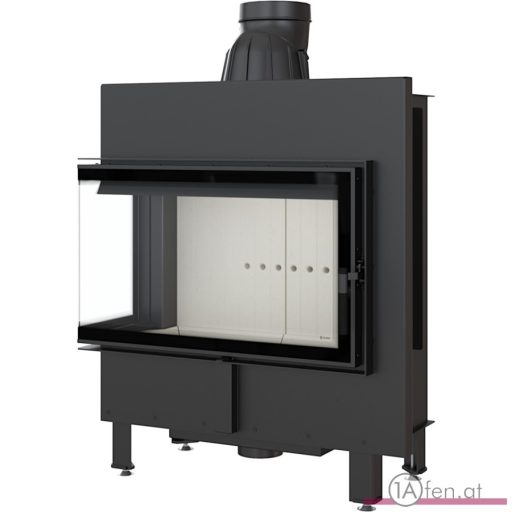 Kratki lucy 14  kamineinsatz mit linke eckscheibe/ 14kw
