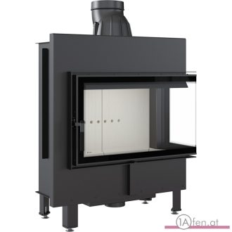 Kratki lucy 14  kamineinsatz mit rechte eckscheibe/ 14kw
