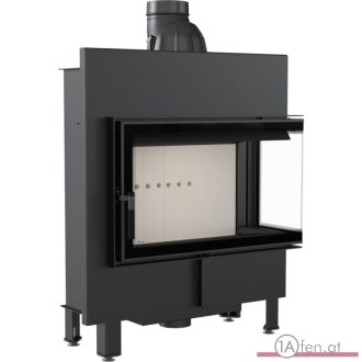   Kratki lucy 14 slim kamineinsatz mit rechte  eckscheibe/ 10kw
