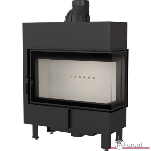 Kratki lucy 14 slim kamineinsatz mit rechte  eckscheibe/ 10kw