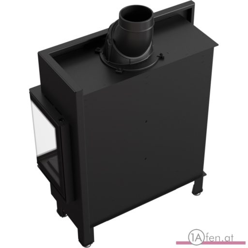 Kratki lucy 14 slim kamineinsatz mit rechte  eckscheibe/ 10kw