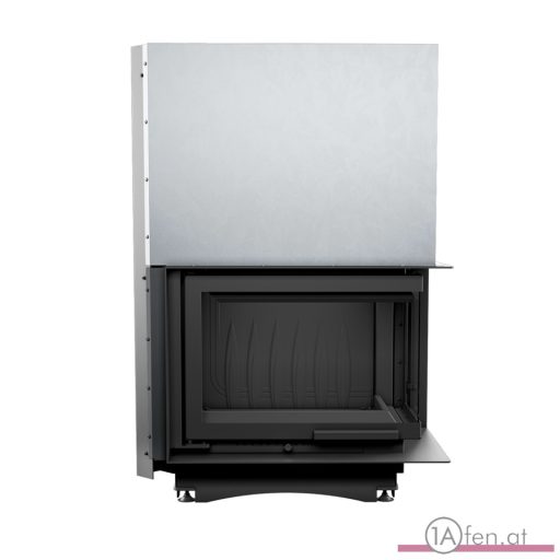Kratki maja mit rehte eckschiebetür kamineinsatz /8 kw