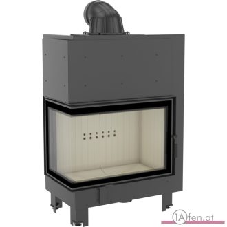 Kratki mba 17  kamineinsatz mit linke eckscheibe /17 kw