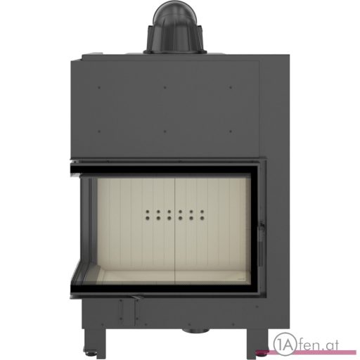 Kratki mba 17  kamineinsatz mit linke eckscheibe /17 kw
