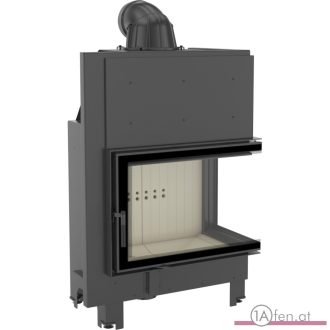 Kratki mba 17  kamineinsatz mit rechte eckscheibe /17 kw