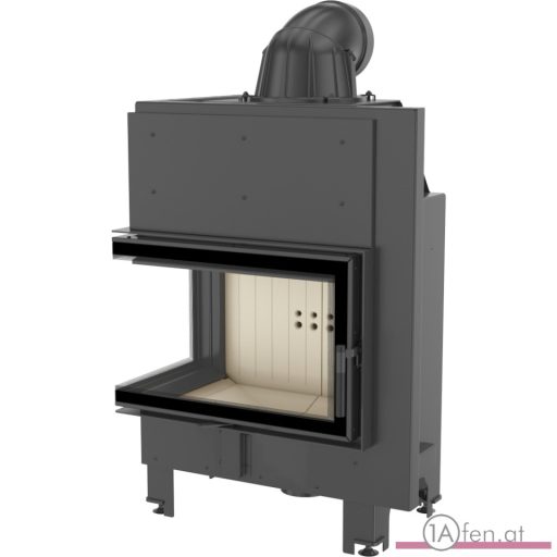 Kratki mbm 10  kamineinsatz mit linke eckscheibe /10 kw