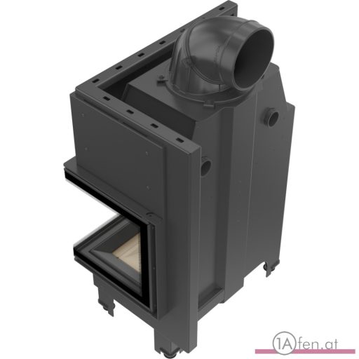 Kratki mbm 10  kamineinsatz mit rechte eckscheibe /10 kw