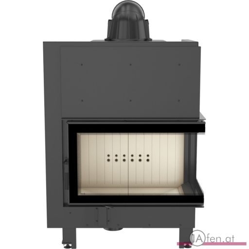 Kratki mbo 15  kamineinsatz mit rechte eckscheibe /15 kw