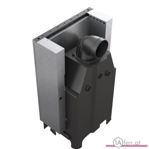 Kratki mbz 13  kamineinsatz mit schiebetür /13 kw