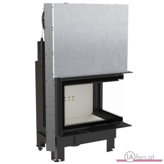   Kratki mbz 13  kamineinsatz mit rechte eck-schiebetür /13 kw