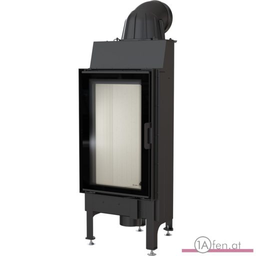 KRATKI NADIA Kamineinsatz BLACK - 9 kW Ø 200  