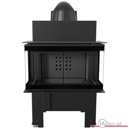 Kratki NBC/BSL/P/680/280 Panorama Glas Ofen - Schwarz