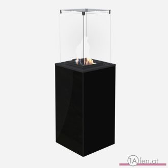 Gaskamin outdoor patio schwarz / 37 mbar