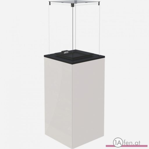Gaskamin outdoor patio mini weiß / 37 mbar