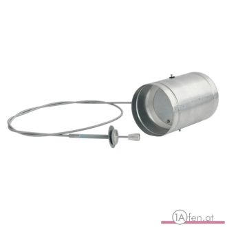 ABSPERRKLAPPE MIT BOWDEN SILIKONDICHTUNG 125 MM