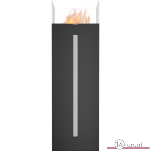 Deco ofen romeo / freistehend bioethanolkamin in farbe schwarz