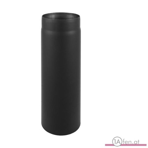 Rauchrohr / ofenrohr 200mm - 500mm schwarz