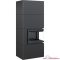 KAMINEINSATZ SIMPLE BOX 8 KW Ø 200 BLACK