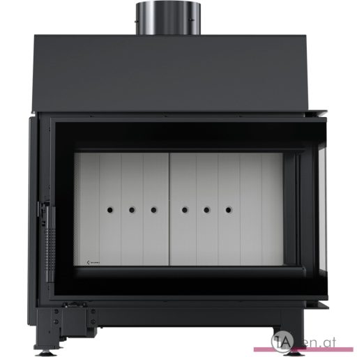 Kratki simple s  kamineinsatz mit rechte eckscheibe/ 6kw