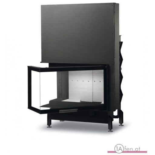Pantech kamineinsatz 90 evo ld cg linken mit eck-scheibe