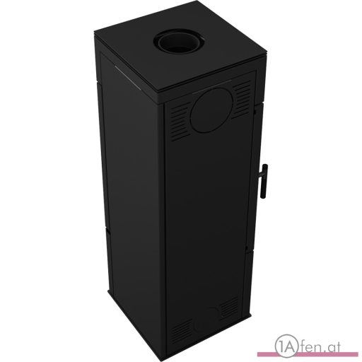 Kaminofen kratki thor 8 - raumluftunabhängig - 8 kw mit eckscheiben
