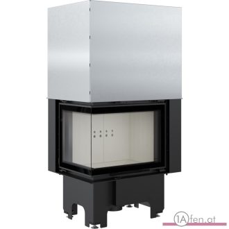 KRATKI KAMINEINSATZ VNL 610 MIT LINKEN ECKGLAS / 9KW