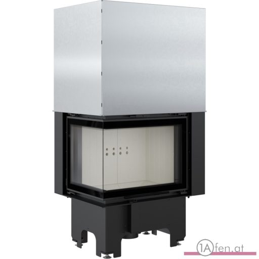 KRATKI KAMINEINSATZ VNL 610 MIT LINKEN ECKGLAS / 9KW