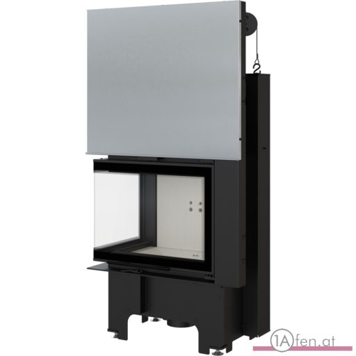 KRATKI KAMINEINSATZ VNL 610 MIT LINKEN ECKGLAS / 9KW