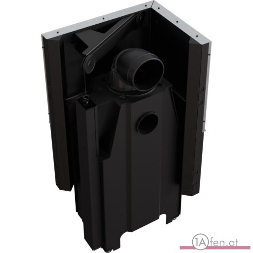 KRATKI KAMINEINSATZ VNL 610 MIT LINKEN ECKGLAS / 9KW