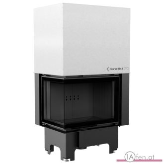 KRATKI KAMINEINSATZ VNL 610 MIT LINKEN ECKGLAS / 9KW