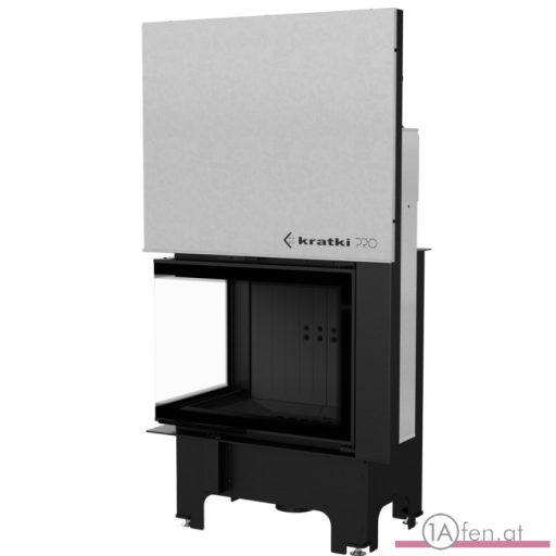 KRATKI KAMINEINSATZ VNL 610 MIT LINKEN ECKGLAS / 9KW