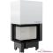 KRATKI KAMINEINSATZ VNL 610 MIT LINKEN ECKGLAS / 9KW
