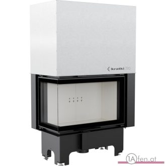 KRATKI KAMINEINSATZ VNL 610 MIT LINKEN ECKGLAS / 9KW
