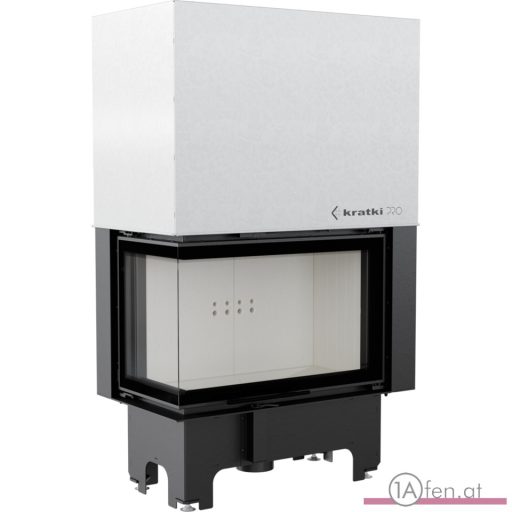 KRATKI KAMINEINSATZ VNL 610 MIT LINKEN ECKGLAS / 9KW