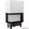 KRATKI KAMINEINSATZ VNL 610 MIT LINKEN ECKGLAS / 9KW