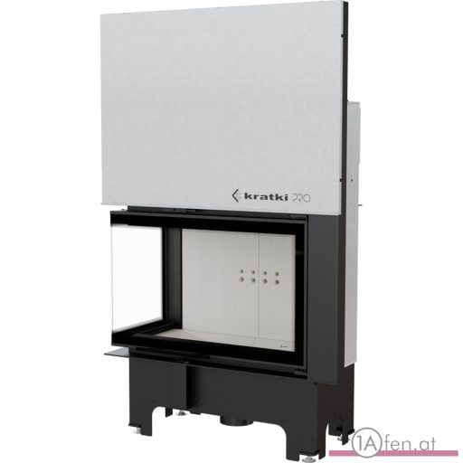 KRATKI KAMINEINSATZ VNL 610 MIT LINKEN ECKGLAS / 9KW
