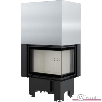 KRATKI KAMINEINSATZ VNL 610 MIT RECHTEN ECKGLAS 9KW