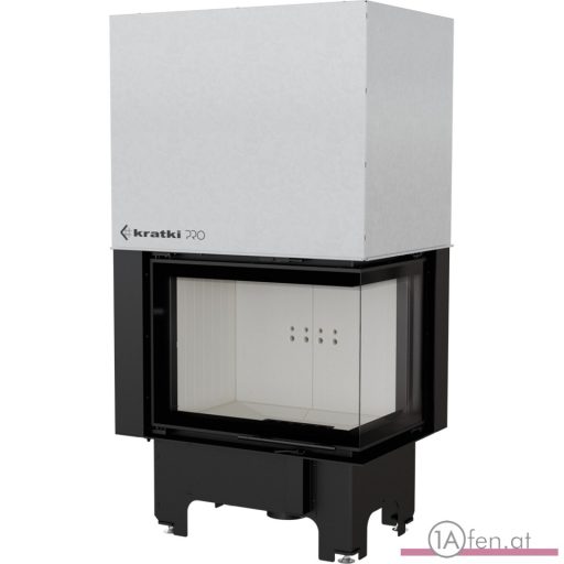 KRATKI KAMINEINSATZ VNL 610 MIT RECHTEN ECKGLAS 9KW