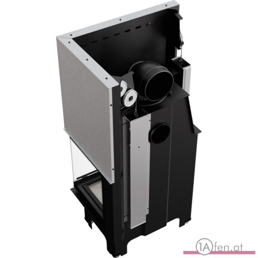KRATKI KAMINEINSATZ VNL 610 MIT RECHTEN ECKGLAS 9KW