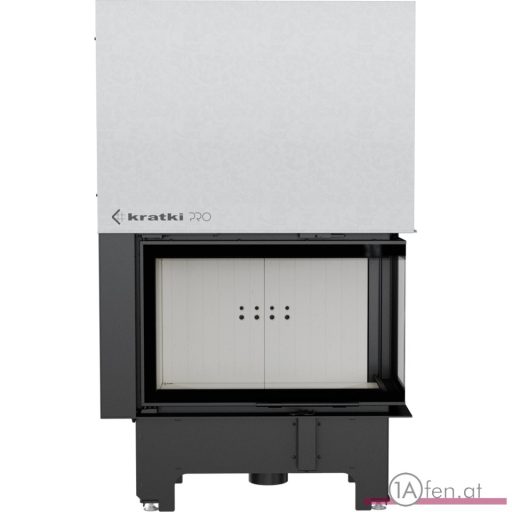 KRATKI KAMINEINSATZ VNL 610 MIT LINKEN ECKGLAS / 9KW