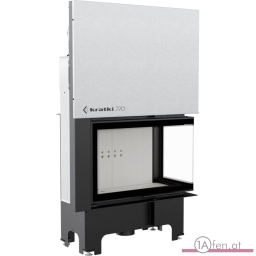 KRATKI KAMINEINSATZ VNL 610 MIT LINKEN ECKGLAS / 9KW