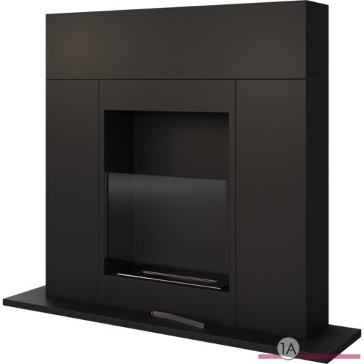 Deco ofen whiskey / freistehend bioethanolkamin schwarz
