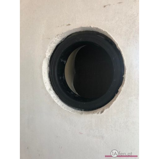 ø 180 mm auf ø 220 mm schwarz - Ofenrohr Annpassungsstück für Keramik Kaminanschluss 