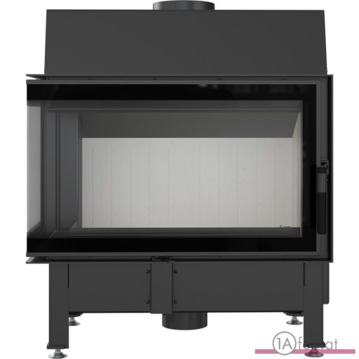 Kratki zibi 12 deco  kamineinsatz mit linke eckscheibe /11 kw