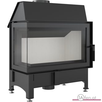 Kratki zibi 12  kamineinsatz mit linke eckscheibe /11 kw