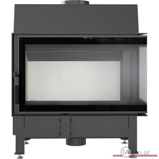 Kratki zibi 12 deco  kamineinsatz mit rechte eckscheibe /11 kw
