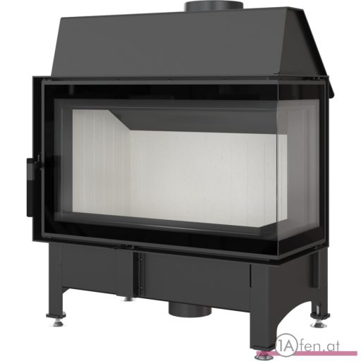 Kratki zibi 12 deco  kamineinsatz mit rechte eckscheibe /11 kw